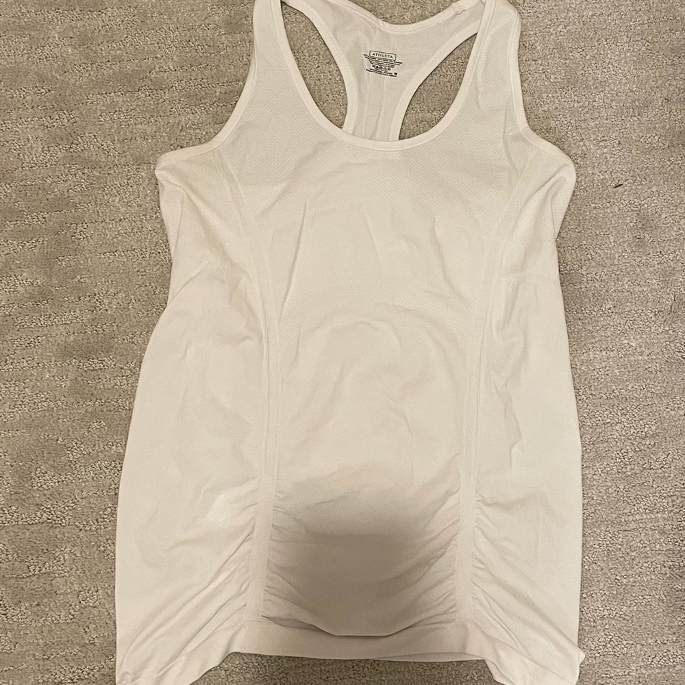 Athleta White Tank Top - Size Medium